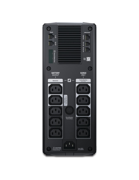 BR1500GI - Onduleur APC Back-UPS Pro BR 1500 VA / 865 W, line-interactive, 5 prises IEC C13