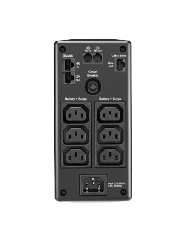 BR900MI - Onduleur APC Back-UPS Pro BR 900 VA / 540 W, line-interactive, 6 prises IEC C13