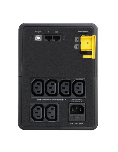 BX1200MI - Onduleur APC Back-UPS BX 1200 VA / 650 W, line-interactive, 6 prises IEC C13