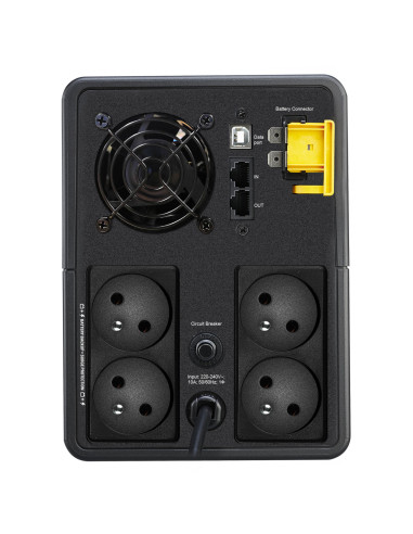 BX2200MI-FR - Onduleur APC Back-UPS BX 2200 VA / 1200 W, line-interactive, 4 prises FR