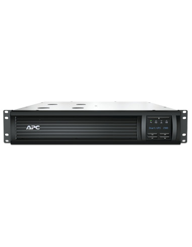 SMT1500RMI2UNC - Onduleur APC Smart-UPS SMT 1500 VA / 1000 W, line-interactive, rack 1U, 4 prises IEC C13, carte réseau