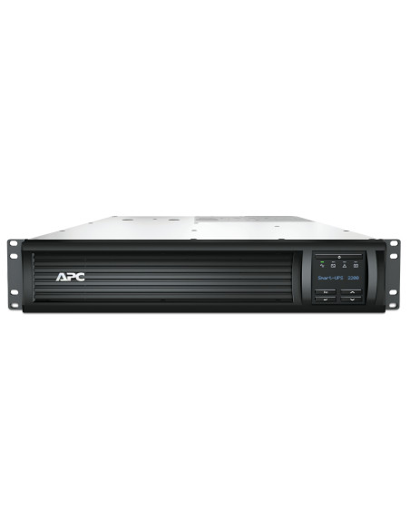 SMT2200RMI2UC - Onduleur APC Smart-UPS SMT 2200 VA / 1980 W, line-interactive, rack 2U, prises 8 IEC C13 + 1 IEC C19