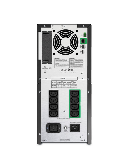 SMT3000IC - Onduleur APC Smart-UPS SMT 3000 VA / 2700 W, line-interactive, prises 8 IEC C13 + 1 IEC C19