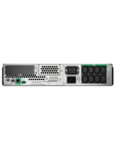 SMT3000RMI2UC - Onduleur APC Smart-UPS SMT 3000 VA / 2700 W, line-interactive, rack 2U, prises 8 IEC C13 + 1 IEC C19