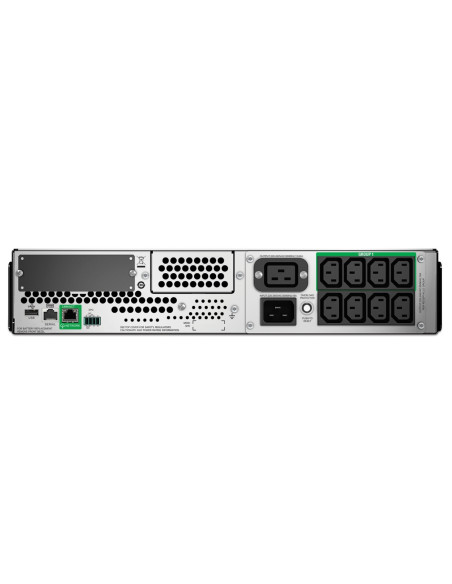 SMT3000RMI2UC - Onduleur APC Smart-UPS SMT 3000 VA / 2700 W, line-interactive, rack 2U, prises 8 IEC C13 + 1 IEC C19