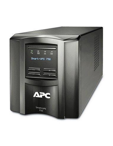 SMT750IC - Onduleur APC Smart-UPS SMT 750 VA / 500 W, line-interactive, 6 prises IEC C13