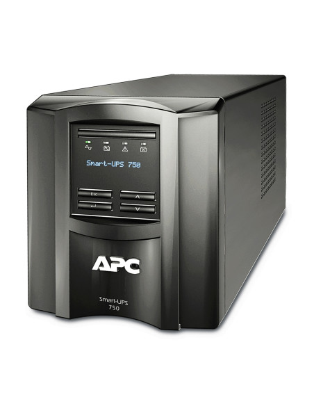 SMT750IC - Onduleur APC Smart-UPS SMT 750 VA / 500 W, line-interactive, 6 prises IEC C13
