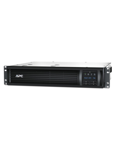 SMT750RMI2UC - Onduleur APC Smart-UPS SMT 750 VA / 500 W, line-interactive, rack 2U, 4 prises IEC C13