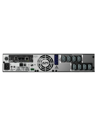SMX1500RMI2UNC - Onduleur APC Smart-UPS X 1500 VA / 1200 W, line-interactive, rack 2U, 8 prises IEC C13, carte réseau