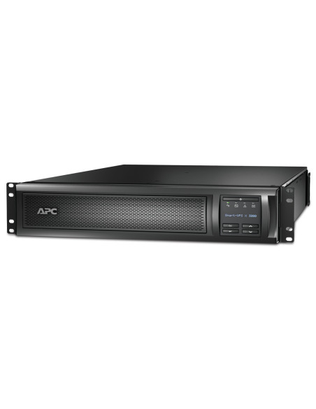 SMX3000RMHV2UNC - Onduleur APC Smart-UPS X 3000 VA / 2700 W, line-interactive, rack 2U, prises 8 IEC C13 + 1 IEC C19