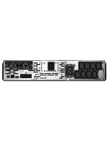 SMX3000RMHV2UNC - Onduleur APC Smart-UPS X 3000 VA / 2700 W, line-interactive, rack 2U, prises 8 IEC C13 + 1 IEC C19
