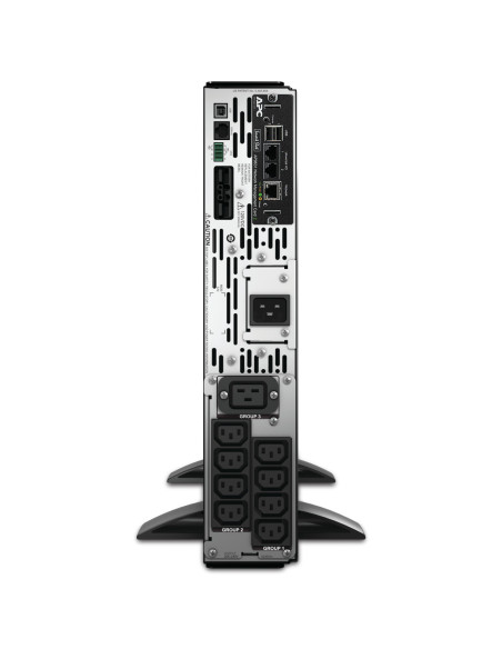 SMX3000RMHV2UNC - Onduleur APC Smart-UPS X 3000 VA / 2700 W, line-interactive, rack 2U, prises 8 IEC C13 + 1 IEC C19