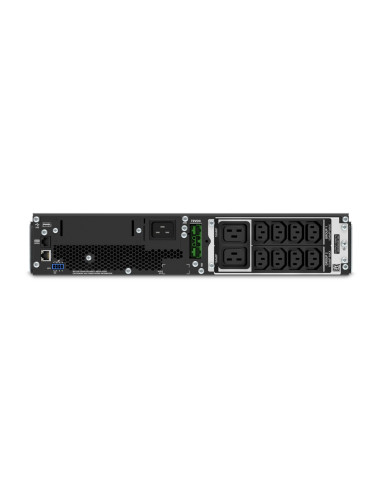 SRT2200RMXLI - Onduleur APC Smart-UPS SRT 2200 VA / 1980 W, on-line double conversion, rack/tour, 10 prises IEC C19