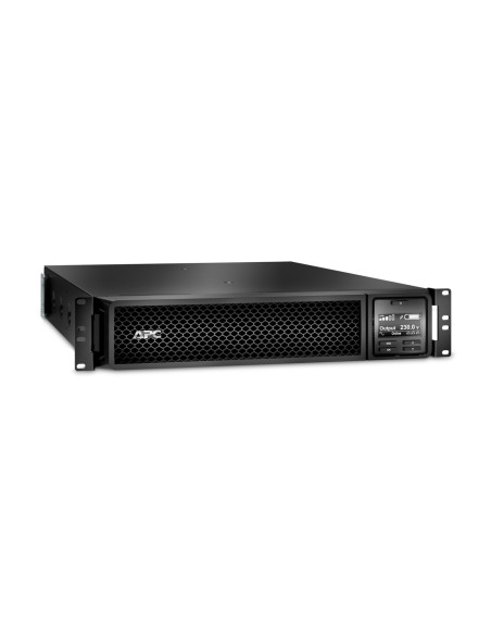 SRT3000RMXLI-NC - Onduleur APC Smart-UPS SRT 3000 VA / 2700 W, on-line double conversion, rack 2U, prises 8 IEC C13 + 2 IEC C19