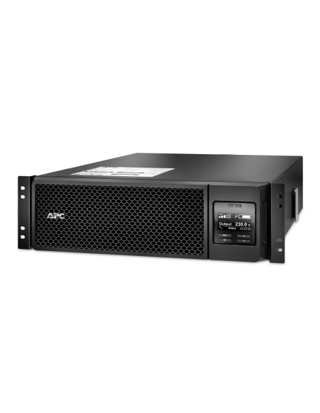 SRT5KRMXLI - Onduleur APC Smart-UPS SRT 5000 VA / 4500 W, on-line double conversion, rack 3U, prises 6 IEC C13 + 4 IEC C19