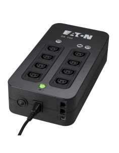 3S700IEC - Onduleur Eaton 3S 700 VA / 420 W, off-line, 4 prises IEC C13