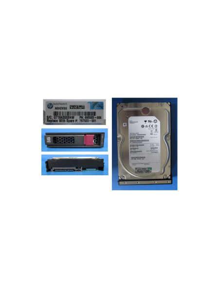 Disque dur 2 To SATA 3.5" 7,2K HPE 797523-001-RFB - Reconditionné