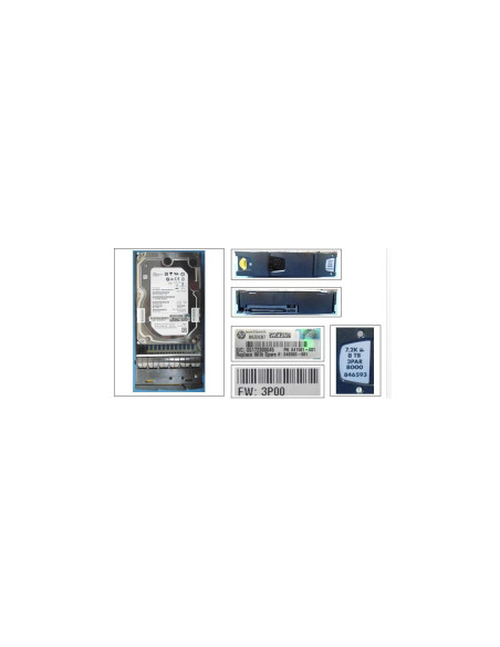 Disque dur 8 To SAS 3.5" 7,2K HPE 846593-001-RFB - Reconditionné