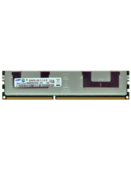 Mémoire RAM 8 Go DDR3L 1066 MHz RDIMM Samsung M393B1K73CHD-YF8-RFB - Reconditionnée