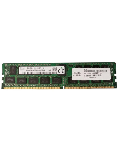Mémoire RAM 16 Go DDR4 2400 MHz RDIMM Cisco UCS-MR-1X162RV-A-RFB - Reconditionnée