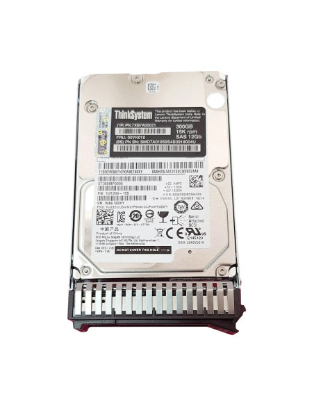 Disque dur 4 To SAS 3.5" 7,2K Lenovo 00YK032-RFB - Reconditionné