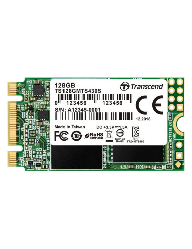 TS128GMTS430S – SSD Transcend MTS430S 128 Go – M.2 2242 SATA 6 Gb/s