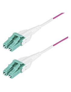 OM4RLCLC1M – Câble Fibre Optique Multimode StarTech OM4 LC/UPC vers LC/UPC – 1 m