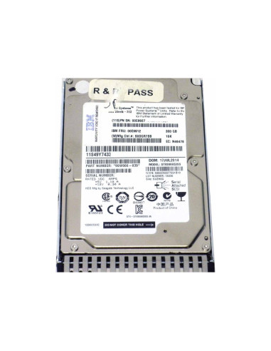 Disque dur 300 Go SAS 15K IBM 00E9912-RFB - Reconditionné