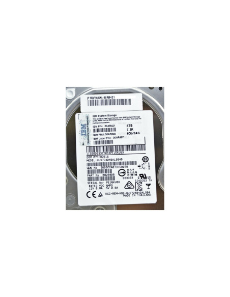 Disque dur 4 To SAS 3.5" 7,2K IBM 00AR322-RFB - Reconditionné