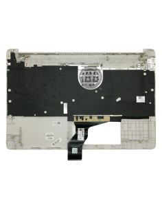HP Top Cover with Keyboard M17184-B31 pour Notebooks, Argent 103 Touches