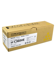 Toner RICOH original Jaune 408187 SP C360HEY - 5000 pages