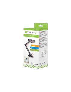 ICA-TBL-2802 – Bras de montage articulé avec porte-tablette Techly – Plastique et aluminium