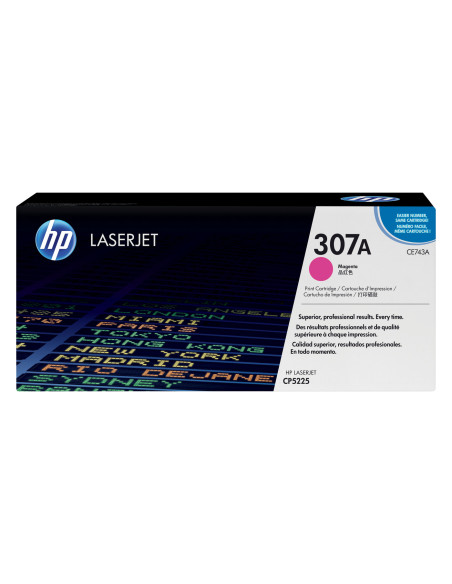 HP 307A - CE743A - Toner HP - 1 x magenta - 7 300 pages
