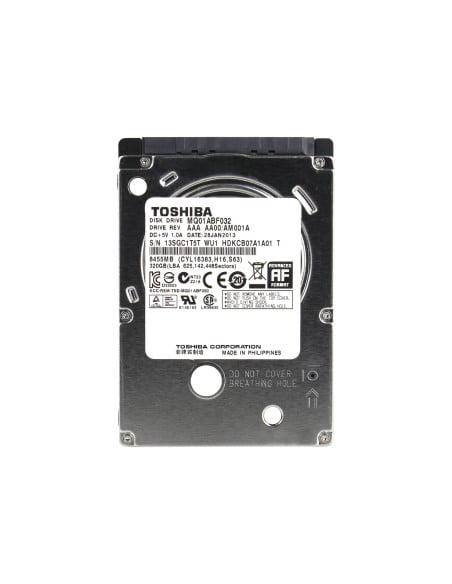 Disque dur 320 Go SATA 5,4K Toshiba MQ01ABF032-RFB - Reconditionné