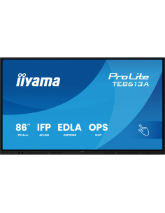 TE8613A-B3AG - Écran interactif iiyama ProLite TE13A 86 pouces 4K tactile Android 14 EDLA