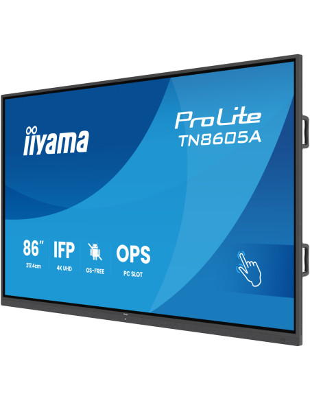 TN8605A-B1AG - Écran interactif iiyama ProLite TN05A 86 pouces 4K tactile sans système