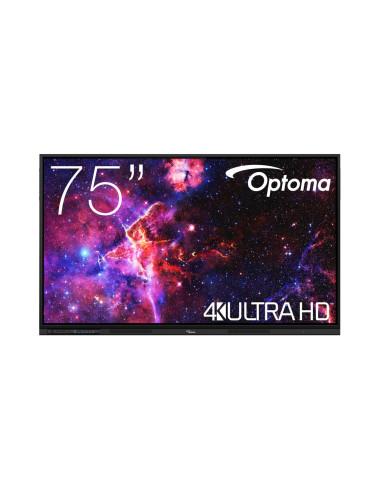 3753RK - Écran interactif Optoma Creative Touch 3753RK 75 pouces 4K tactile Android 14 EDLA