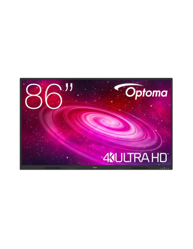 1861RK - Écran interactif Optoma Creative Touch 1861RK 86 pouces 4K tactile Android 14