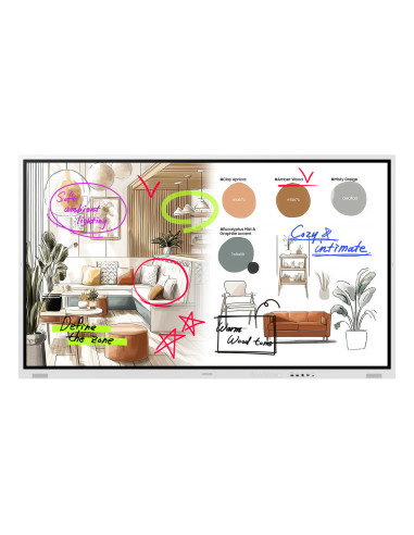 LH85WMFWLGCXEN - Écran interactif Samsung Flip 5 85 pouces 4K tactile Tizen 9