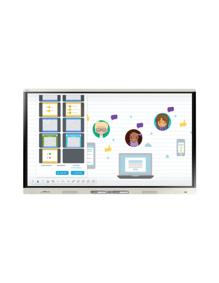 RX265 - Écran interactif SMART Board RX 65 pouces 4K tactile Android 13