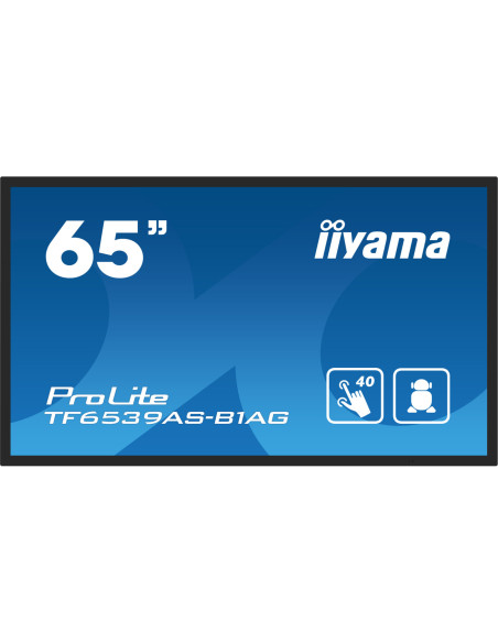 TF6539AS-B1AG - Écran interactif iiyama ProLite TF39AS 65 pouces 4K tactile Android 11
