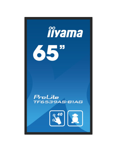 TF6539AS-B1AG - Écran interactif iiyama ProLite TF39AS 65 pouces 4K tactile Android 11