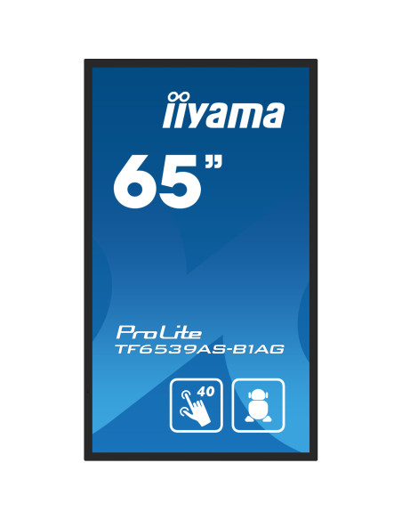 TF6539AS-B1AG - Écran interactif iiyama ProLite TF39AS 65 pouces 4K tactile Android 11