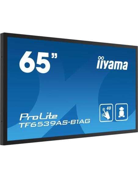 TF6539AS-B1AG - Écran interactif iiyama ProLite TF39AS 65 pouces 4K tactile Android 11