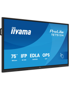 TE7513A-B2AG - Écran interactif iiyama ProLite TE13A 75 pouces 4K tactile Android 14 EDLA
