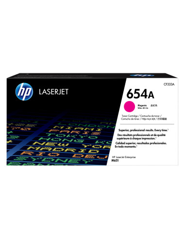 HP 654A -CF333A - Toner HP - 1 x magenta - 15000 pages