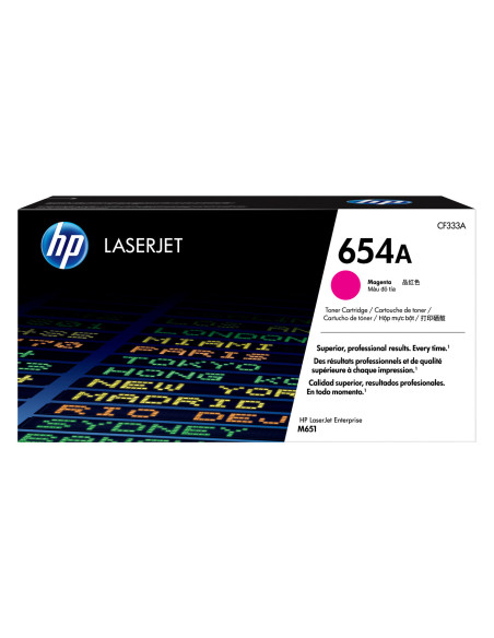 HP 654A -CF333A - Toner HP - 1 x magenta - 15000 pages