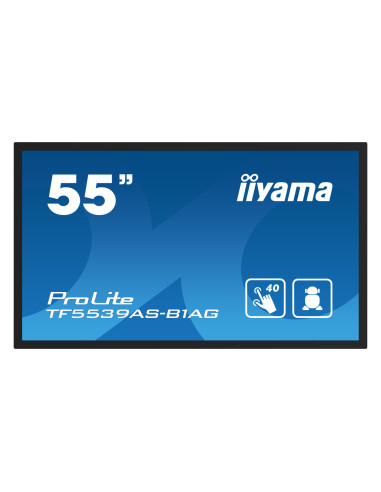 Écran tactile iiyama 55" PCAP 4K Android, 40 points, IPS, 24/7
