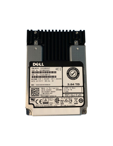 Disque SSD 3,84 To SAS 2.5" Dell XCRDV-RFB - Reconditionné